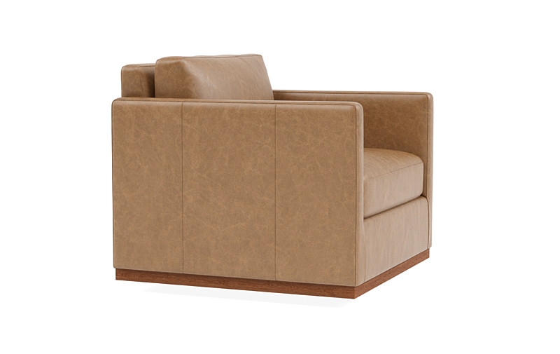 Jasper Leather Swivel Chair - Image 4