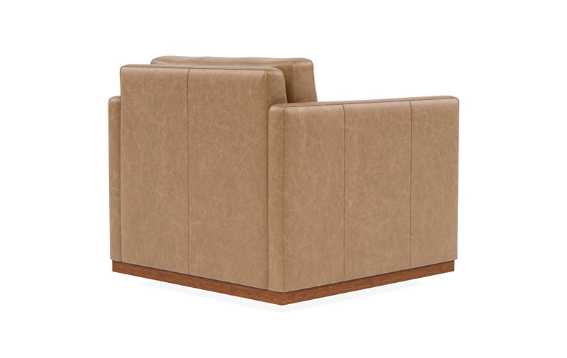 Jasper Leather Swivel Chair - Image 1