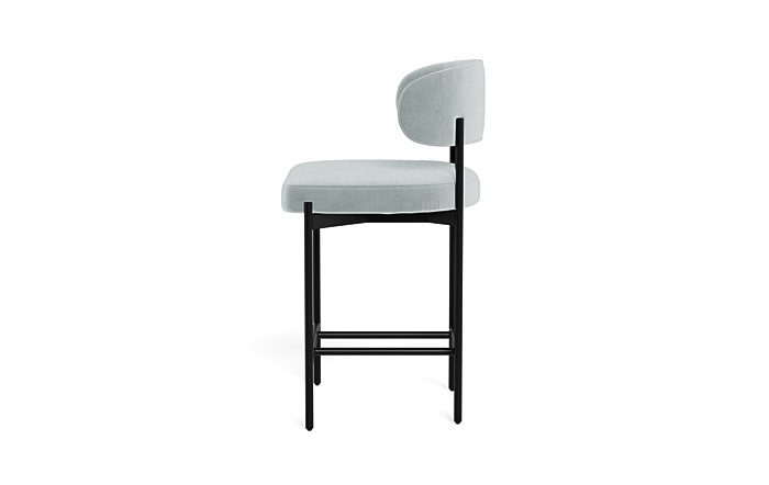 Hollis Metal Framed Upholstered Counter Stool - Image 4