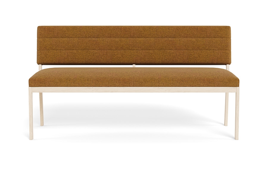 Nora Wood Framed Upholstered Bench - Image 0