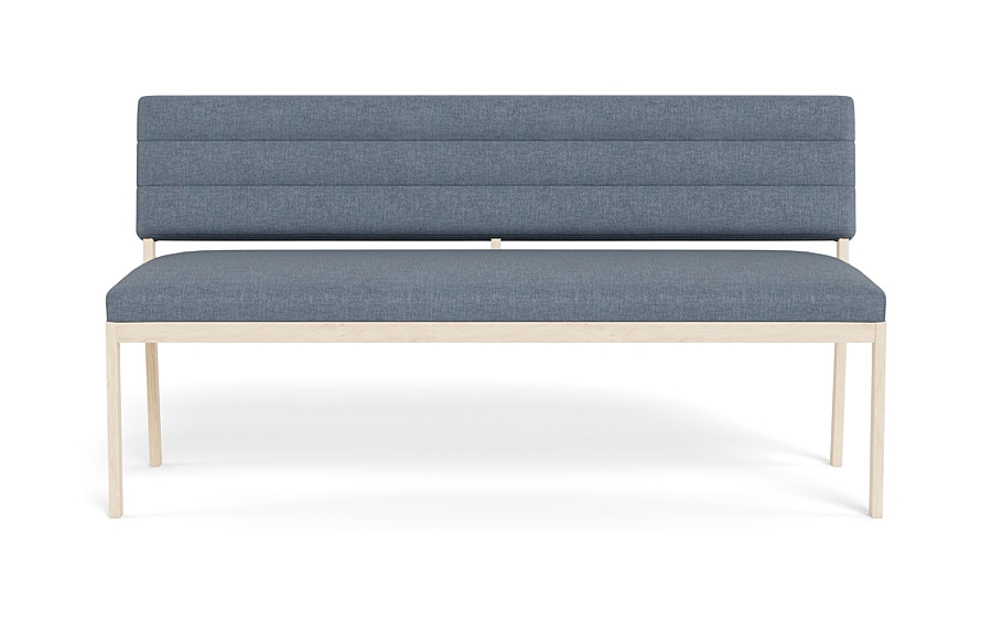 Nora Wood Framed Upholstered Bench - Image 0