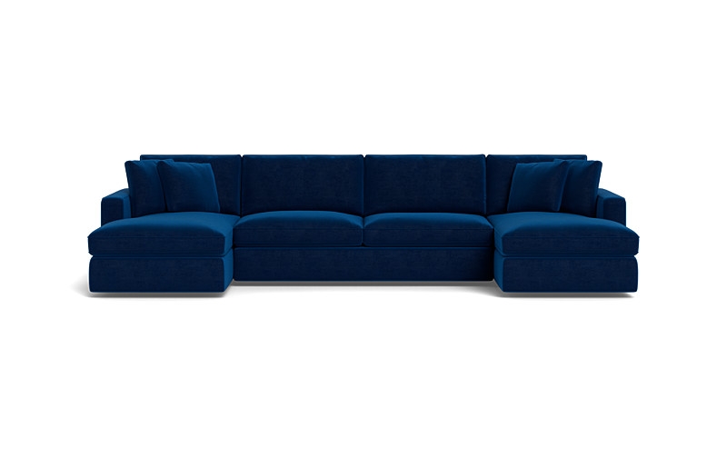 James 3-Piece 4-Seat U Chaise Sectional - Image 0