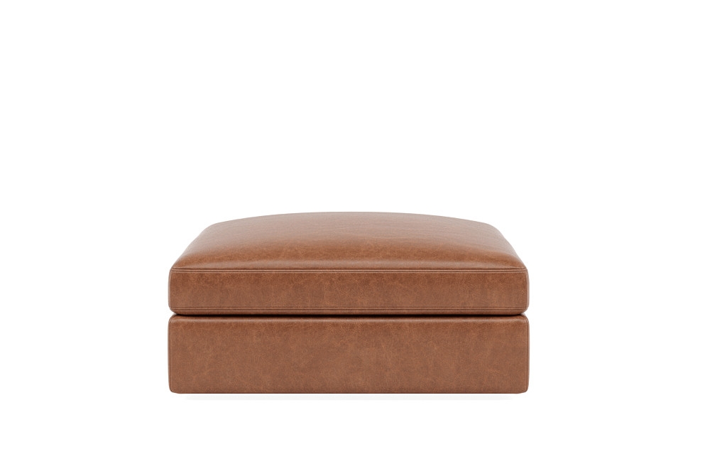 Tatum Leather Modular Square Ottoman - Image 2