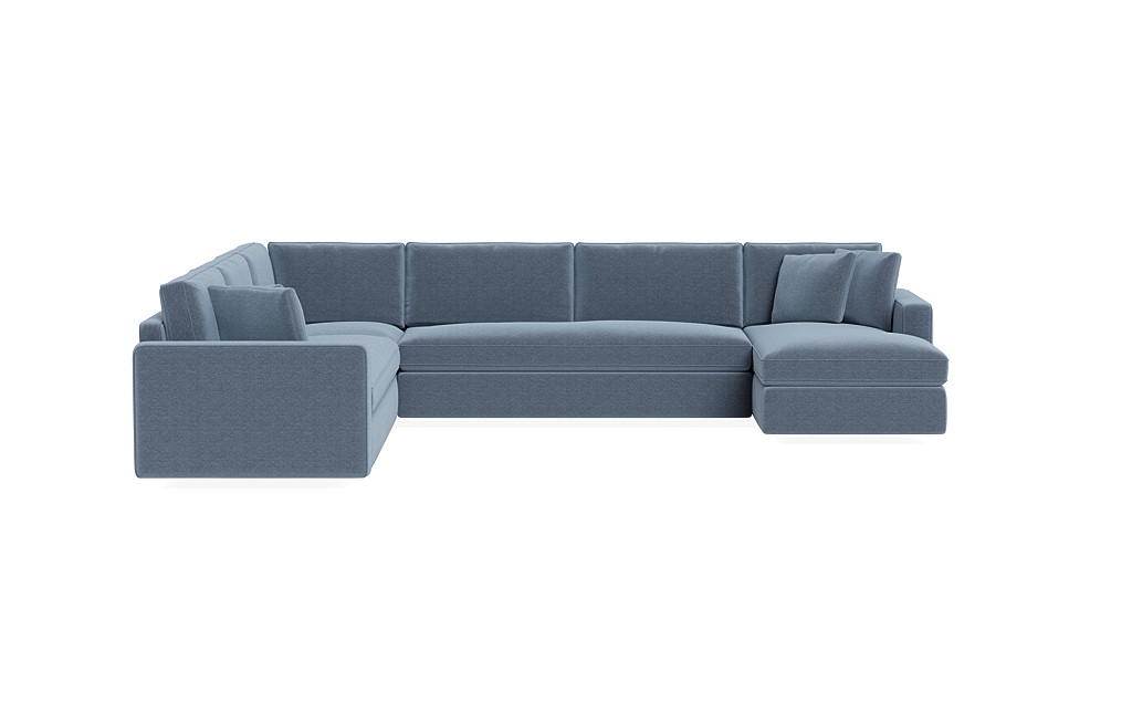 James 4-Piece 5-Seat Corner Chaise Sectional Right - Image 0