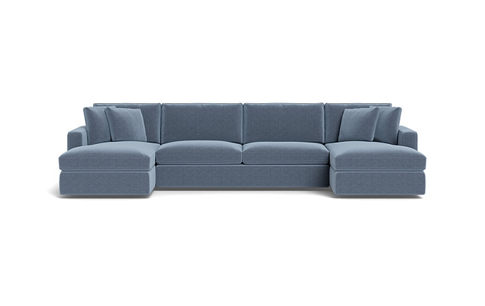 James 3-Piece 4-Seat U Chaise Sectional - Image 0