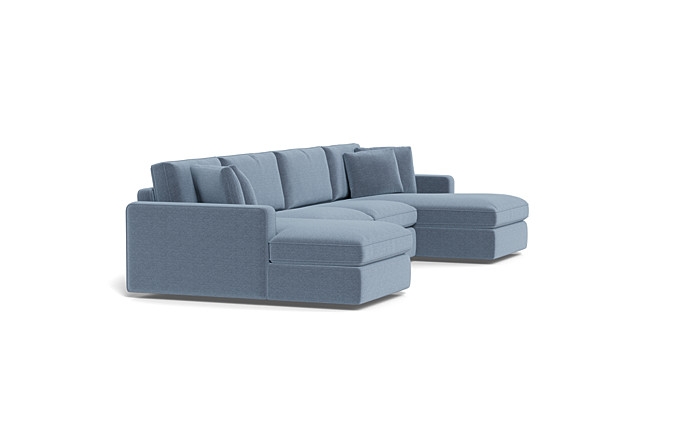 James 3-Piece 4-Seat U Chaise Sectional - Image 2