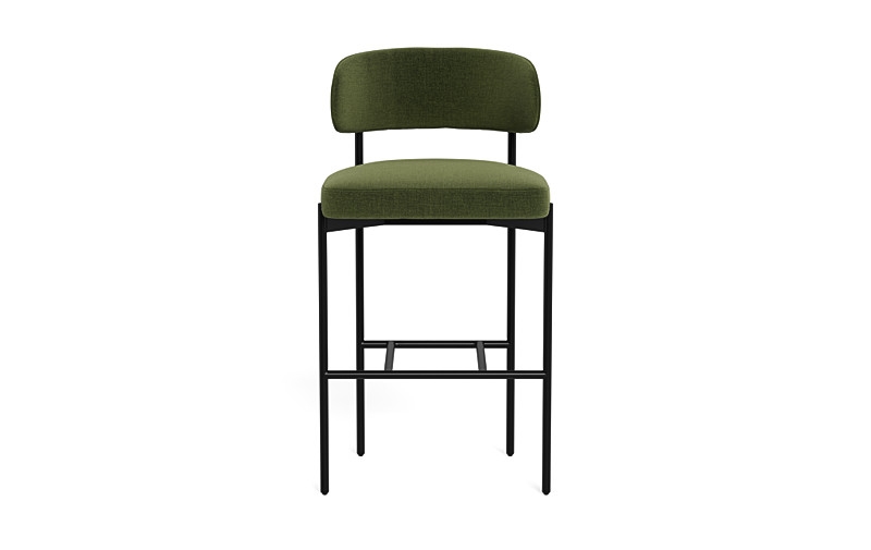 Hollis Metal Framed Upholstered Bar Stool - Image 0