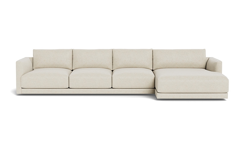 Lukas 4-Seat Right Chaise Sectional - Image 0