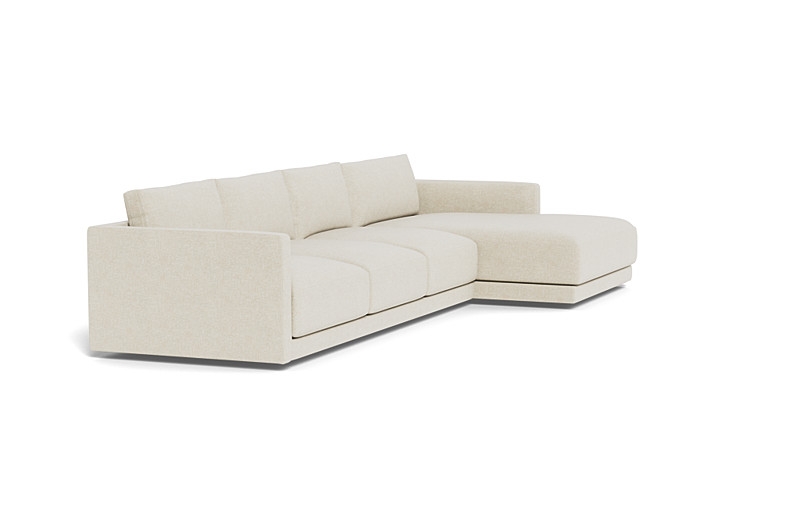 Lukas 4-Seat Right Chaise Sectional - Image 1