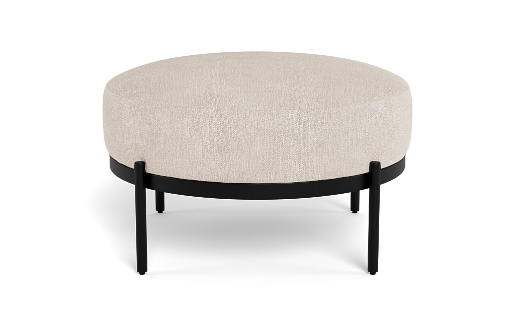 Kyle Round Stool Ottoman - Image 0