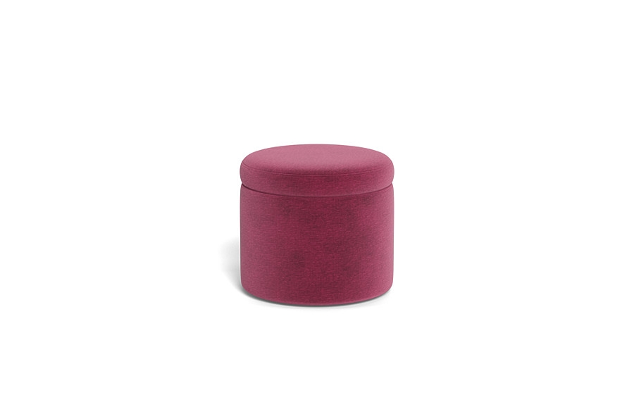 Colten Round Storage Stool Ottoman - Image 4