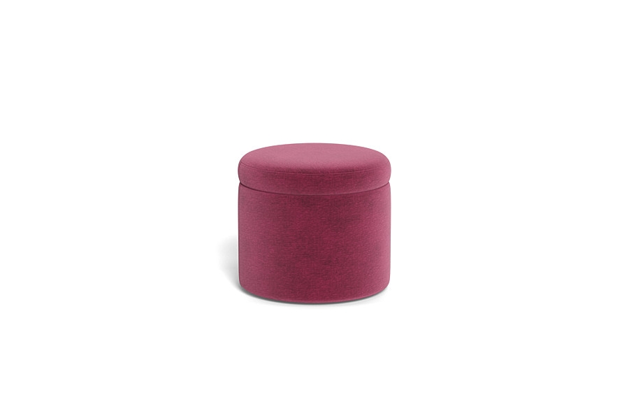Colten Round Storage Stool Ottoman - Image 2
