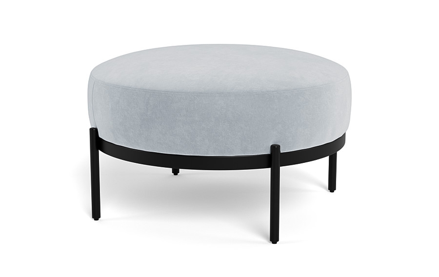 Kyle Round Stool Ottoman - Image 4