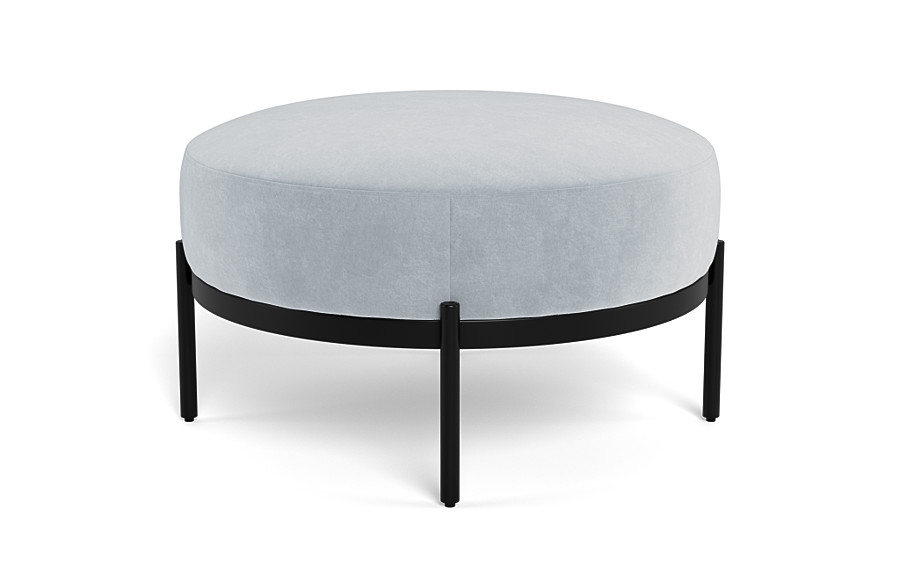 Kyle Round Stool Ottoman - Image 3