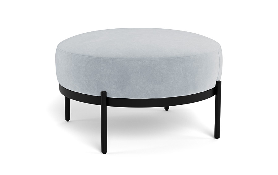 Kyle Round Stool Ottoman - Image 2