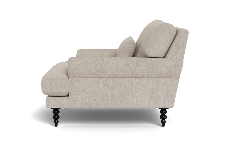 Maxwell Accent Chair / Bone Performance Antimicrobial Chenille - Image 3
