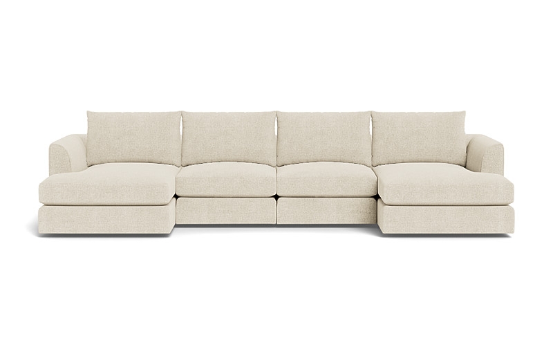 Beckham Modular U-Chaise 4 Seat Sectional - Image 0