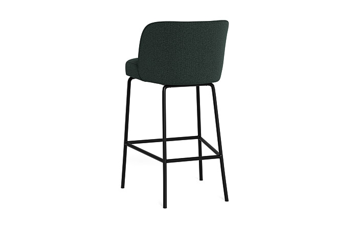 Graham Metal Framed Upholstered Bar Stool - Image 1