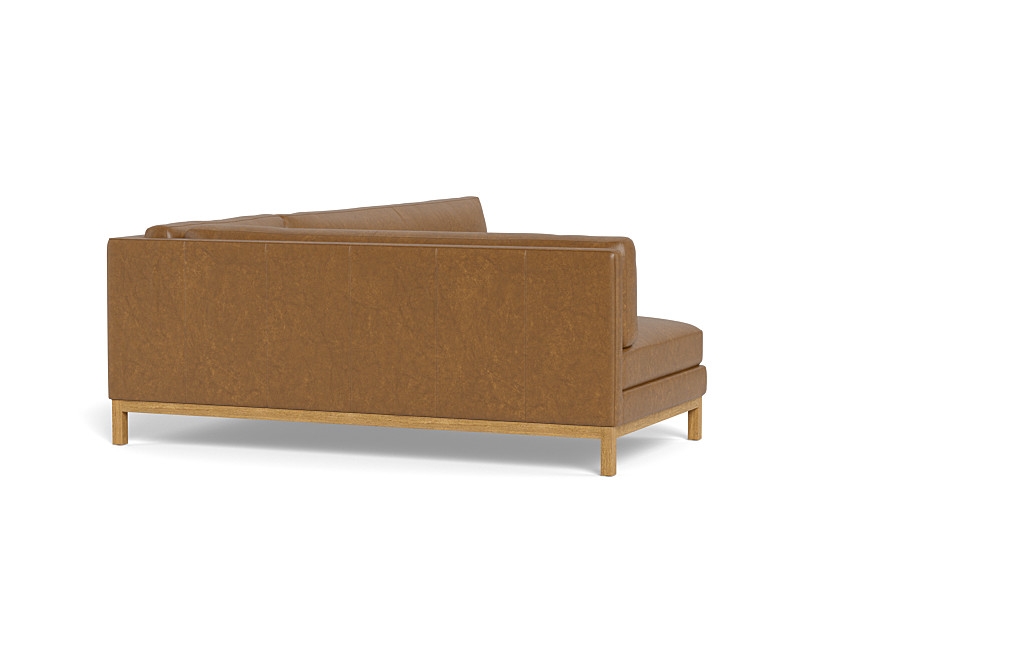 Jasper Leather Chaise Sectional - Image 1
