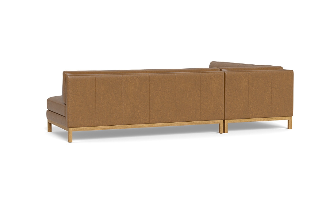 Jasper Leather Chaise Sectional - Image 3