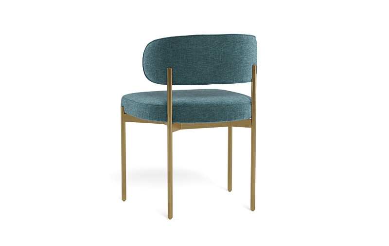 Hollis Metal Framed Upholstered Chair - Image 4