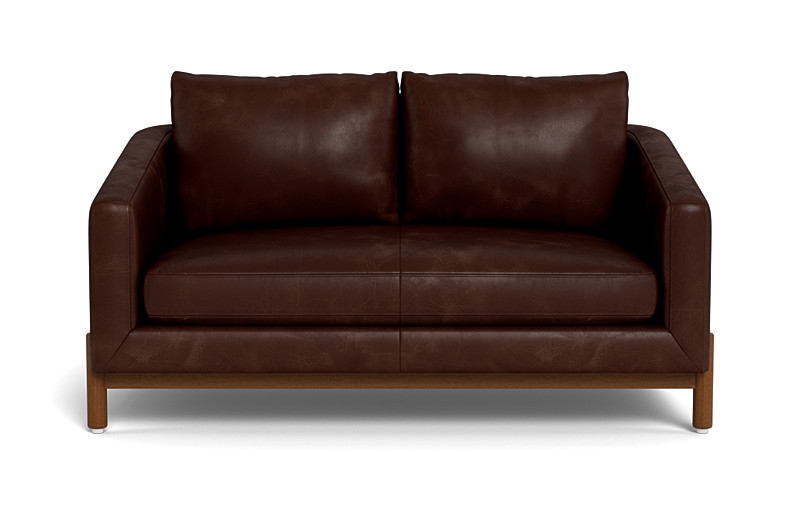 70" Oslo Leather Loveseat - Image 0