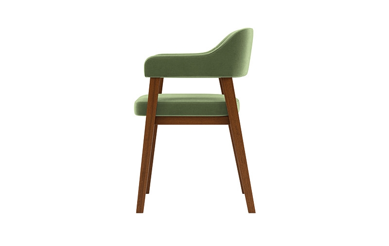 Selene Wood Framed Upholstered Chair - Image 1
