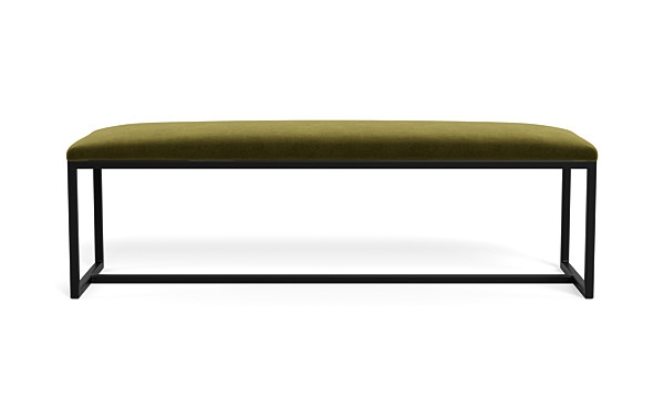 Fritz Metal Framed Upholstered Bench - Image 0