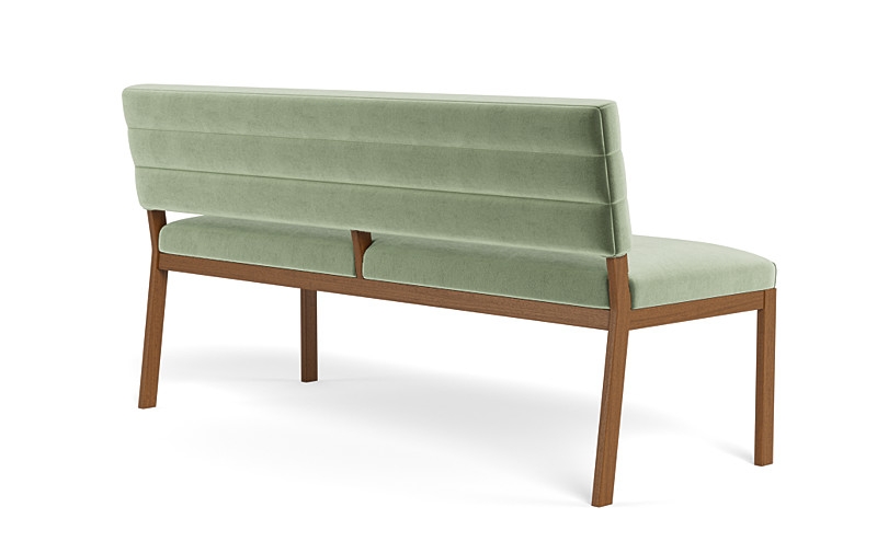 Nora Wood Framed Upholstered Bench - Image 4