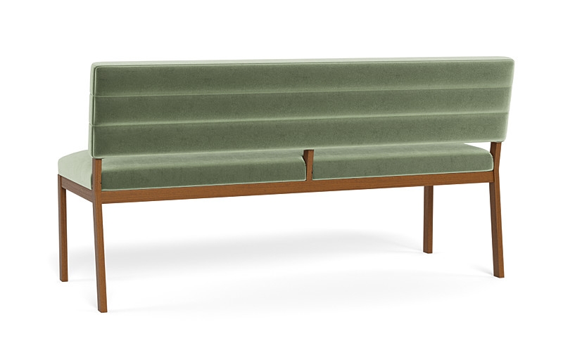 Nora Wood Framed Upholstered Bench - Image 3
