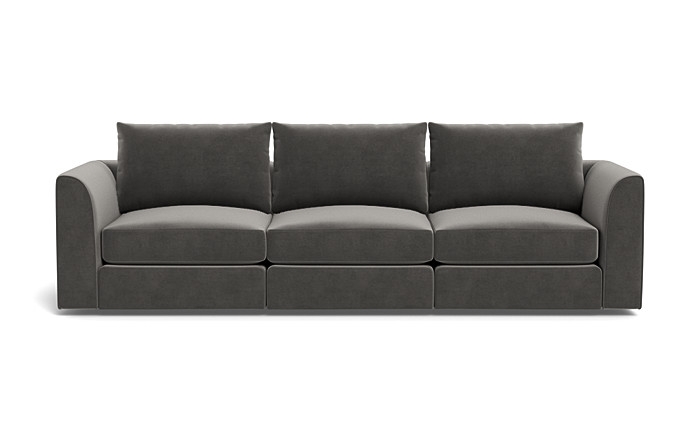 Beckham Modular Fabric 3-Seat Sofa - Image 0