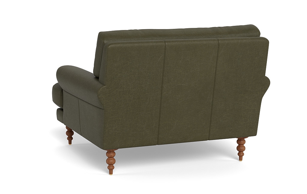 Maxwell Leather Accent Chair - Image 1