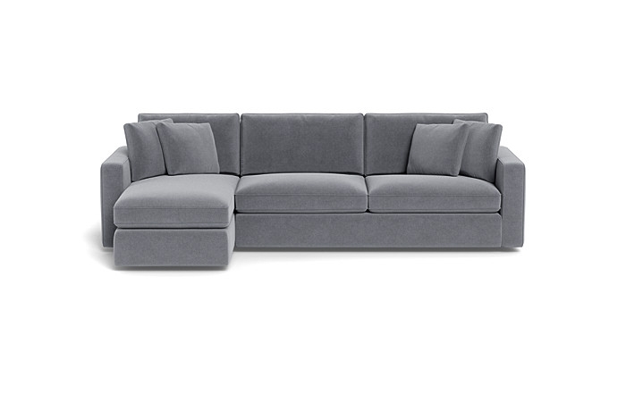 James 3-Seat Left Chaise Sleeper Storage Sectional - Image 0