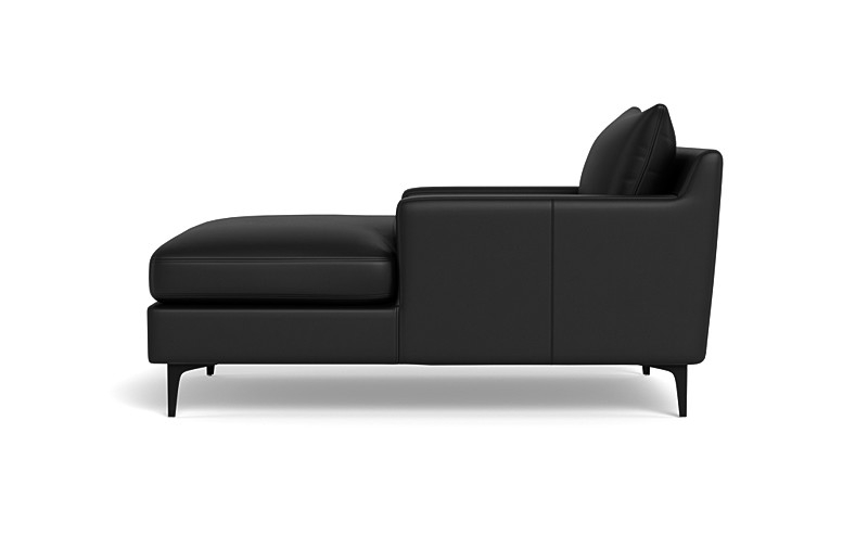 Sloan Leather Chaise Lounge - Image 1
