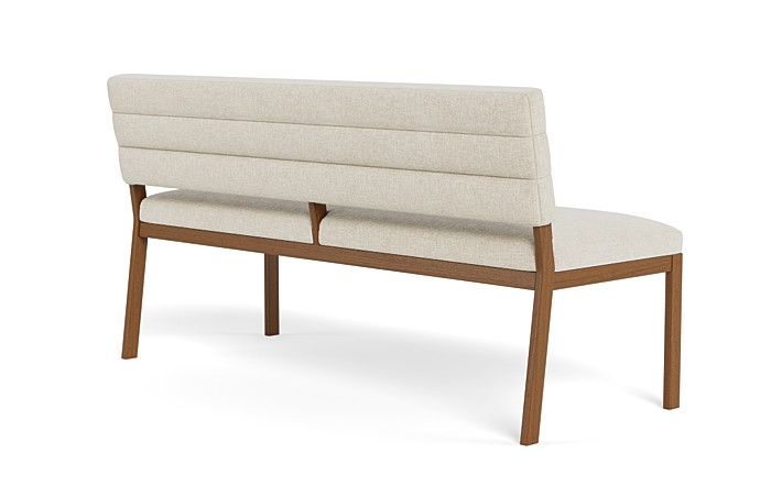 Nora Wood Framed Upholstered Bench - Image 2