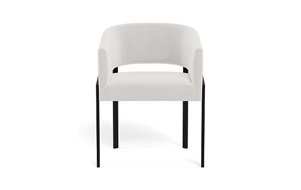 Mina Metal Framed Upholstered Chair - Image 0