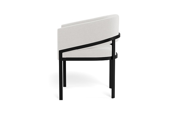 Mina Metal Framed Upholstered Chair - Image 1