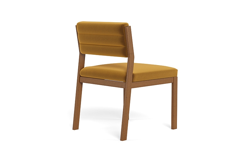 Nora Upholstered Armless Chair - Image 4