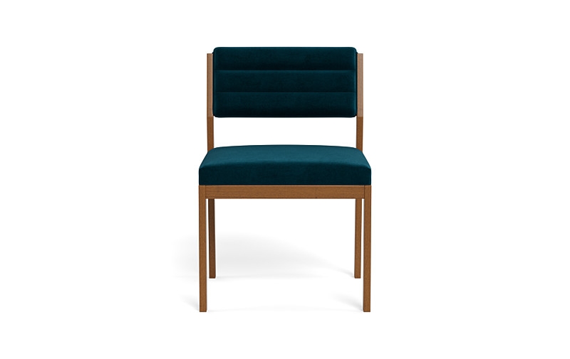 Nora Upholstered Armless Chair - Image 2
