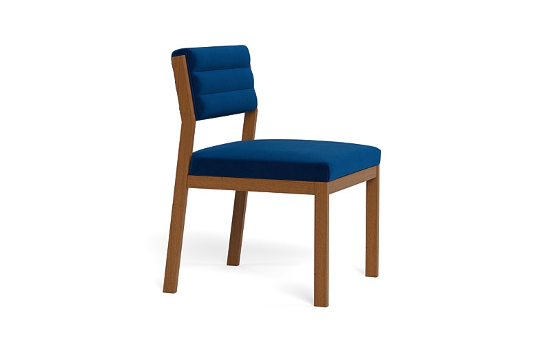 Nora Upholstered Armless Chair - Image 1