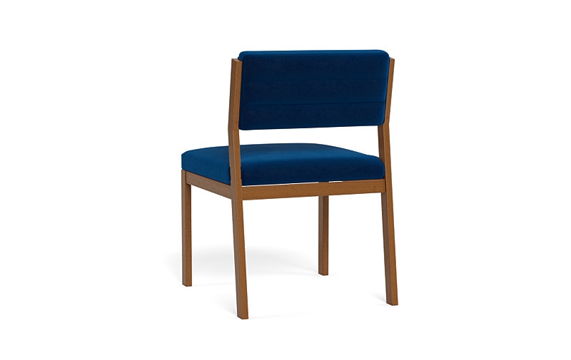 Nora Upholstered Armless Chair - Image 3