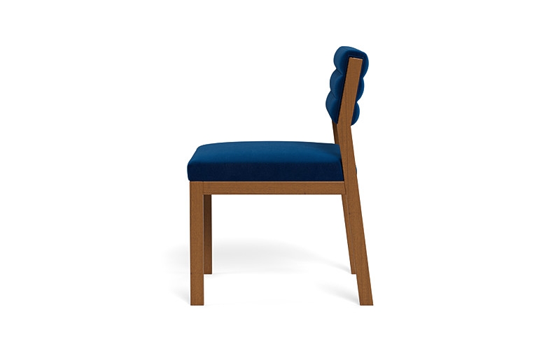 Nora Upholstered Armless Chair - Image 2