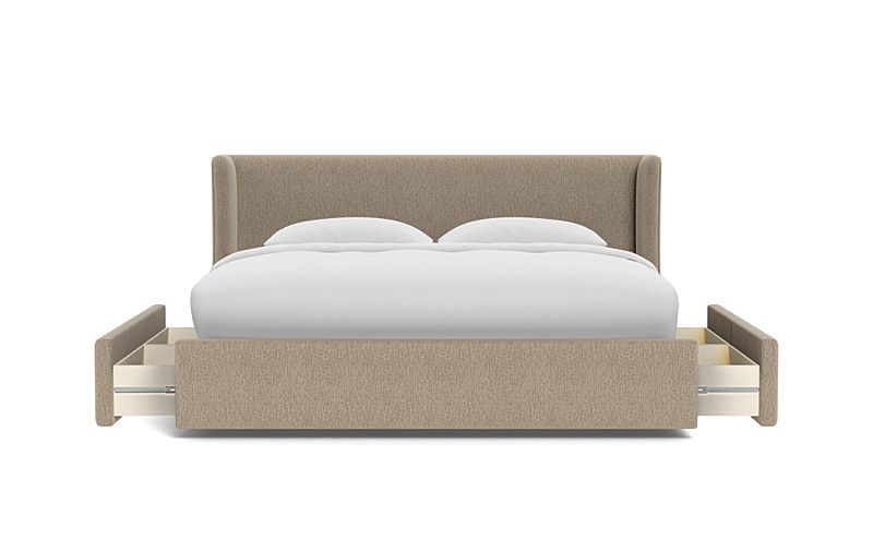 Graham Upholstered Bed with Storage Option - Image 0