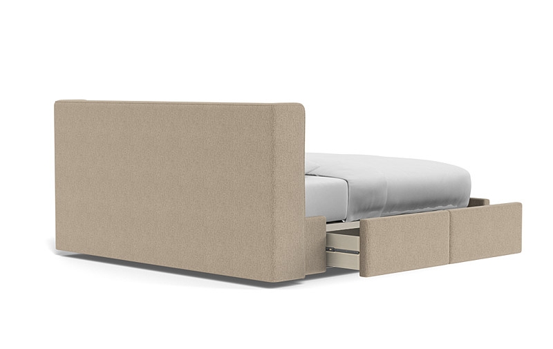 Graham Upholstered Bed with Storage Option - Image 3