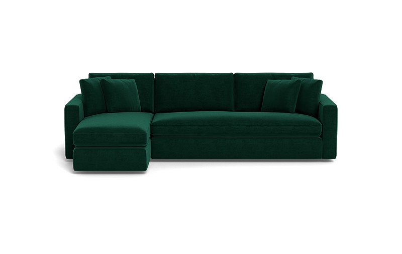 James 3-Seat Left Chaise Sleeper Storage Sectional - Image 0