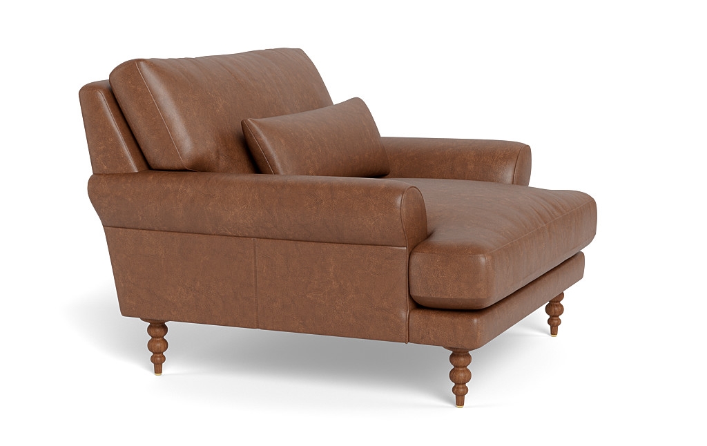 Maxwell Leather Accent Chair - Image 2