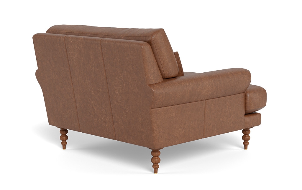 Maxwell Leather Accent Chair - Image 3