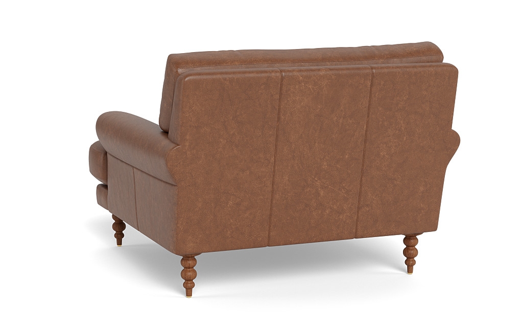 Maxwell Leather Accent Chair - Image 4