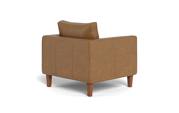 Asher Leather Petite Chair - Image 4