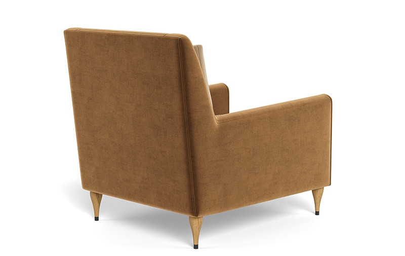 Lennox Velvet Color Block Petite Chair - Image 3